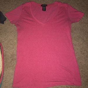 Plain pink tee shirt